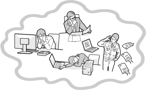 中小企業のIT課題イメージ
